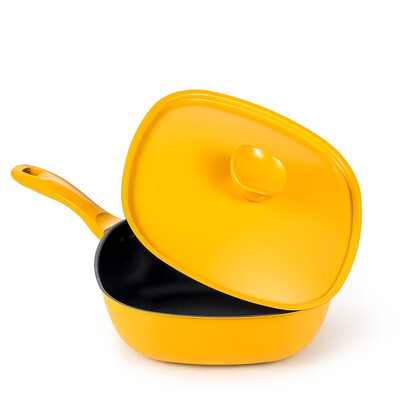 赫曼德（NOLTE）方小爱煎炒锅 HMD-9716