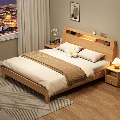 图柔实木双人床1.5*2米实木床质量烂不烂(图柔实木双人床1.5*2米实木床测评看真相)