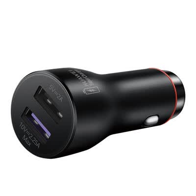 华为原装车载充电器车充头带线版22.5W 双口超级快充