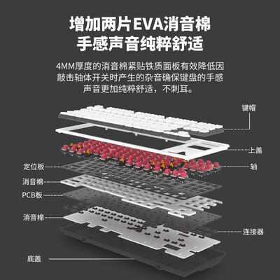 黑峡谷机械键盘质量怎么样？深度测评黑峡谷X3三模热插拔版-图片5