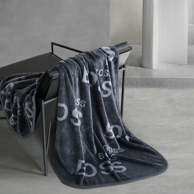 BOSS HB COAST 毛毯（灰色) HBMT-027S 100×140cm