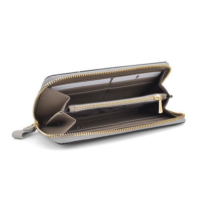 啄木鸟 PLOVER香女款拼色手包拉链钱包小手包GD6922-NH 拼色 20.5*2.2*10.3CM