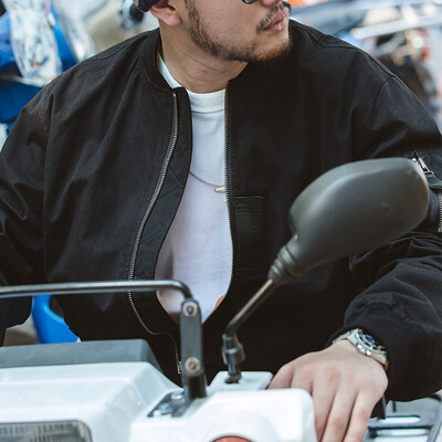 马登工装MA-1飞行员夹克黑色L体验效果好吗(马登夹克质量怎么样)-图片2