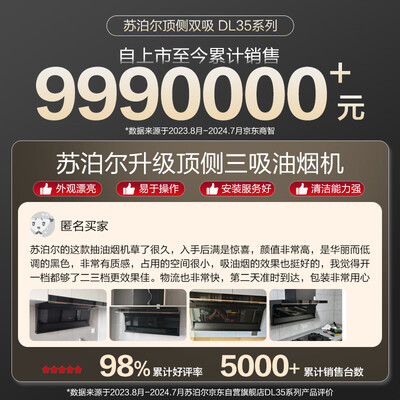 苏泊尔油烟机侧吸好还是顶吸好（苏泊尔 DL35 双腔拢烟抽油烟机大吸力油烟机质量烂不烂）-图片4