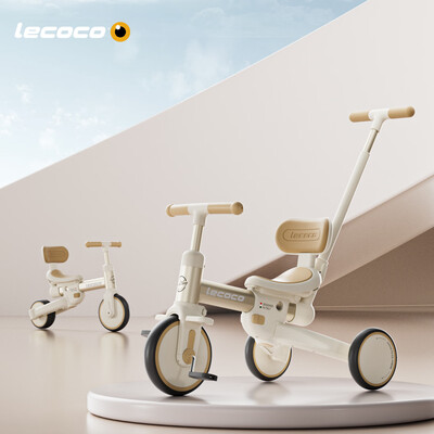 儿童平衡车和三轮车哪个好（乐卡儿童三轮车奶白咖平衡车质量如何）