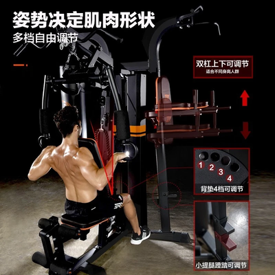 军霞健身器怎么样（军霞DZ303综合训练器家用三人站健身器材仰卧板评测说真相）