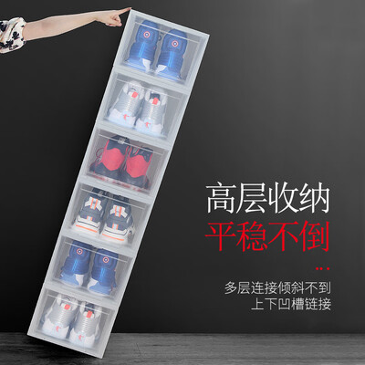 aj收纳鞋盒哪个牌子好（爱丽思塑料鞋盒大号AJ球鞋收纳盒鞋柜怎么样）-图片5