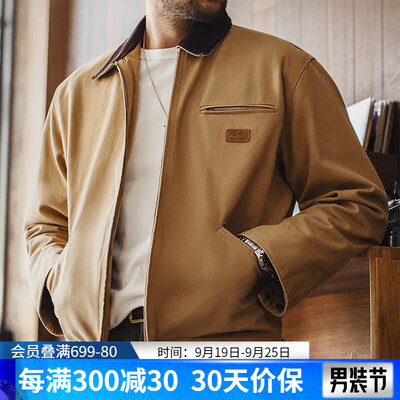 马登工装底特律猎装夹克卡其色XL到底如何,值得入手吗(马登夹克属于什么档次)-图片1