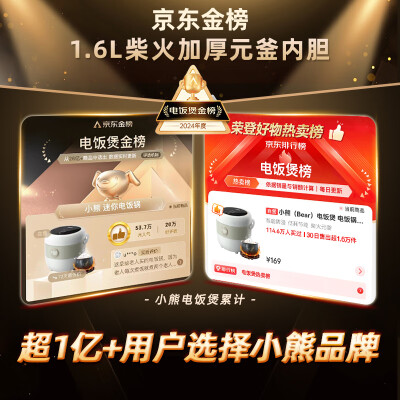 小熊DFB-B16C1电饭煲1.6L值得手入吗(小熊电饭煲预约时间怎么算)-图片1