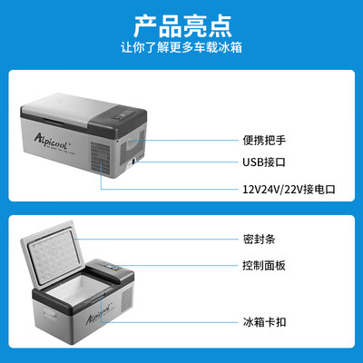 冰虎Alpicool车载冰箱C15质量烂不烂（冰虎车载冰箱不制冷了怎么解决）