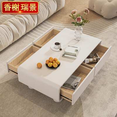 香榭瑞景奶油风茶几 120cm质量如何(香榭舍怎么样)