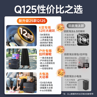 山水音响ktv套装哪款好（山水Q125家庭KTV音响套装广场舞音响好不好）-图片1