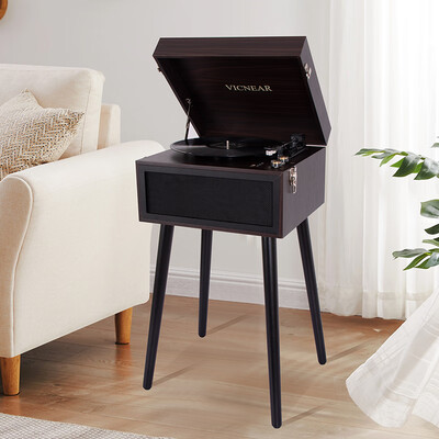 Vicnear黑胶唱片机多功能蓝牙音箱到底如何,值得入手吗（Vicnear黑胶唱片机多功能蓝牙音箱值得手入吗）