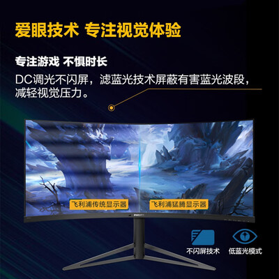 爆料！飞利浦345M1CR2k显示器怎么样？热评四大优势亮点！
