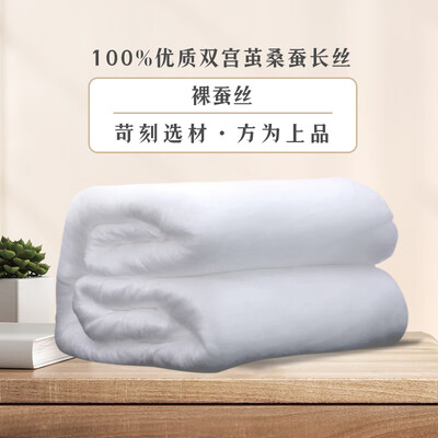 山水蚕丝被怎么样(山水丝绸桑蚕丝被200x230cm夏凉被怎么样)-图片3