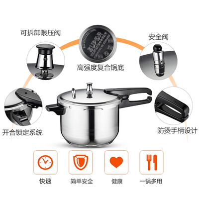 苏泊尔电压力锅和高压锅的区别（苏泊尔4L高压锅304不锈钢不锈钢高压锅体验效果好吗）-图片7