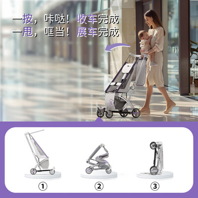 KinderKraftKK小憨豆口袋推车婴儿推车靠谱吗,揭秘内幕(kinderkraft婴儿推车怎么躺平)-图片2