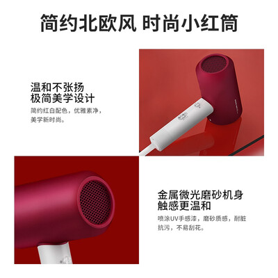 超人 电吹风家用 RD7610红
