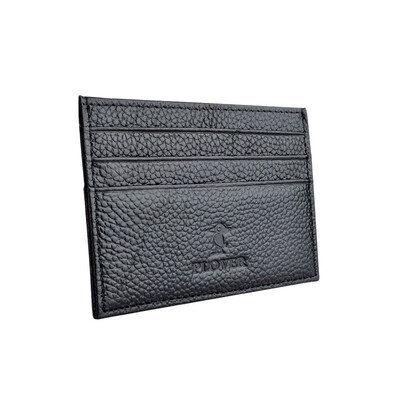 啄木鸟 PLOVER 卡片式轻便超薄卡包GDKB001-A 黑色 10.5*8.5CM