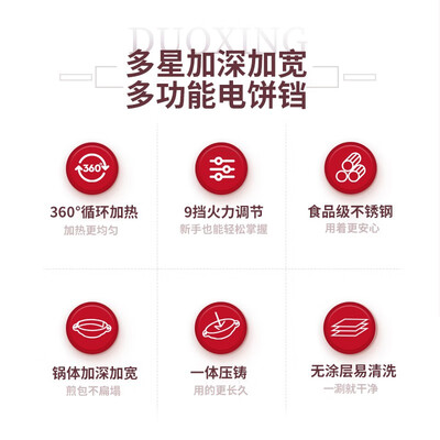 多星CDJ-12A1电饼铛到底如何？10大选择理由让你心动！