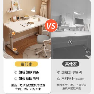 海旭板材质量怎么样（海旭成HXS-01可升降儿童学习桌写字台好不好）-图片1