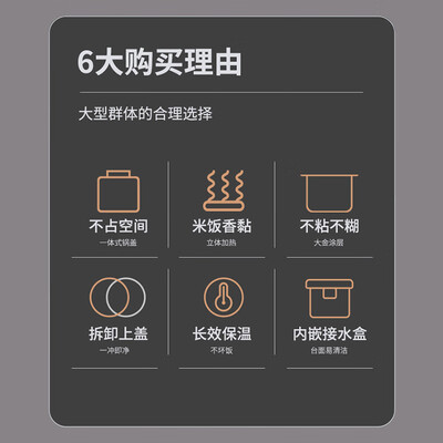 福库 CR-3510R 商用电饭煲 17.5L 大容量值得手入吗（福库 CR-3510R 商用电饭煲 17.5L 大容量体验效果好吗）-图片4