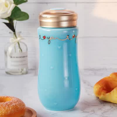 乾唐轩 一心一意随身杯 (小) 360ml (单层)