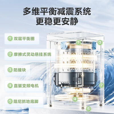 美的 MB100WJ3 10公斤全自动波轮洗衣机 元气轻氧靠谱吗,揭秘内幕（美的洗衣机怎么用）-图片6