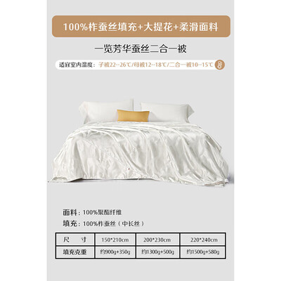 水星家纺蚕丝被10800元的质量怎么样（水星家纺 蚕丝子母被 220×240cm蚕丝被测评看真相）-图片5