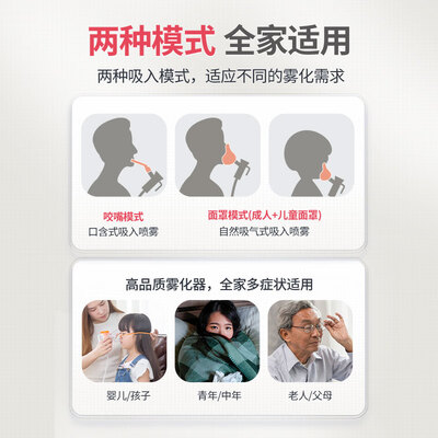 雾化器压缩式和网式(CONTEC NE-J01 雾化器 家用儿童压缩式雾化仪怎么样)-图片5