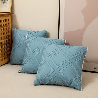 無印良品 剪花绒抱枕被 MUJI-XJ22-06