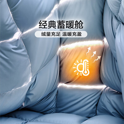 富安娜90%鸭绒羽绒被1100g230x229cm靠谱吗,揭秘内幕（富安娜羽绒被怎么辨别真假）