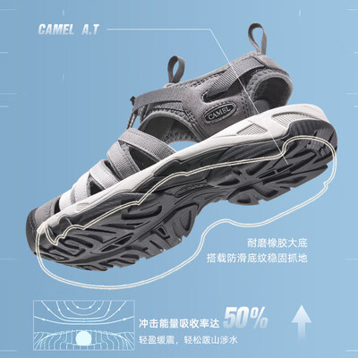 溯溪鞋哪个牌子好知乎（CAMEL 溯溪鞋 F14B162002透气男士男士凉鞋评测说真相）-图片1