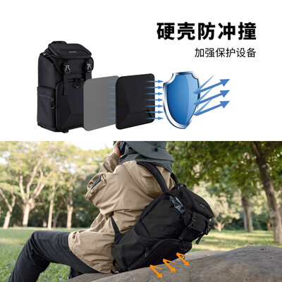 卓尔摄影器材有限公司怎么样(卓尔 25L 双肩相机包 黑色摄影包好不好)