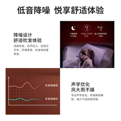 超人（SID）电吹风家用 RD7610白