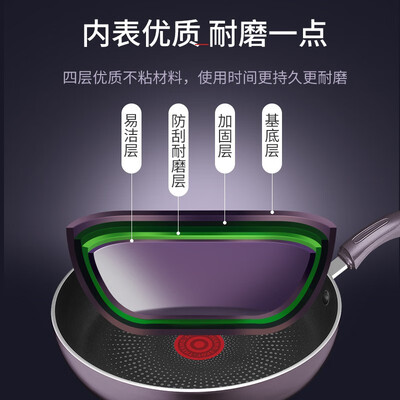 苏泊尔SUPOR 火红点煎锅·溢彩系列 PJ28K4 28cm