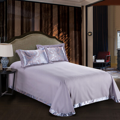 路易卡罗 贡缎提花绣花四件套 罗兰庄园 LK6235