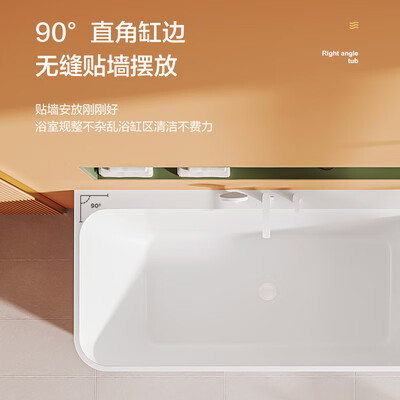 浪鲸1.6m无缝亚克力浴缸靠谱吗,揭秘内幕（浪鲸浴缸怎么放水）-图片1