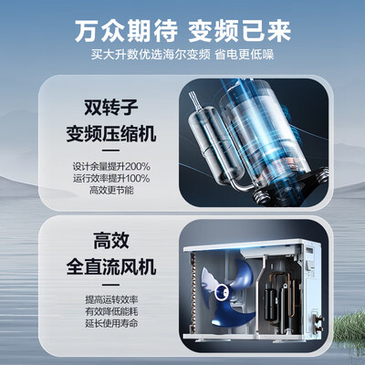 海尔空气能热水器系列区别（海尔AFE7空气能热水器500升大容量空气能热泵到底如何,值得入手吗）-图片3
