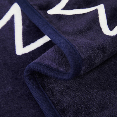 KENZO  炫彩虎头毯（蓝）KRT-015S