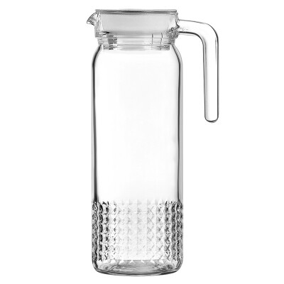 乐美雅 玻璃杯套装晶钻水具储物罐7件套 LC-YJJ523 （定购款）