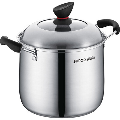 苏泊尔（SUPOR）小红圈不锈钢炖锅·精致系列 ST24P1 24cm