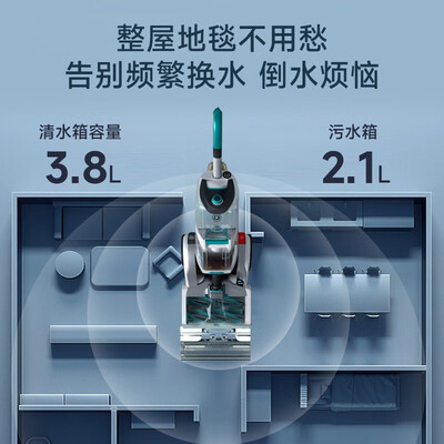布艺清洗机怎么样（HOOVERFH52000布艺清洗机测评看真相）