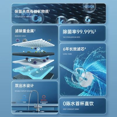 惠尔顿净水器是国产还是的吗(惠尔顿YK8厨下双出水净水机厨下净水器好不好)-图片4
