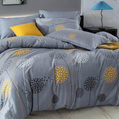 路易卡罗（Louis Kellog）纯棉磨毛四件套 蒲公英之恋 LK6323