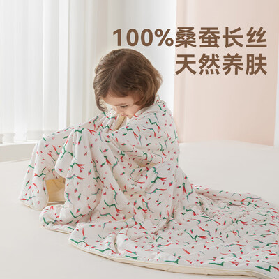 英氏桑蚕丝夏凉被105x140cm体验效果好吗（英氏桑蚕丝夏凉被105x140cm到底如何,值得入手吗）