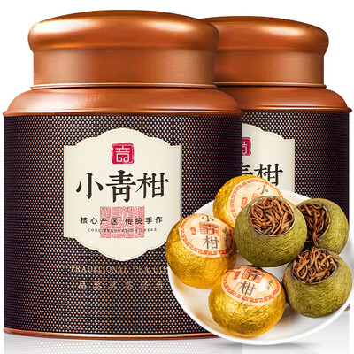 如何鉴别新会小青柑普洱茶的好坏（音朗新会小青柑普洱250g2罐普洱茶测评看真相）-图片2