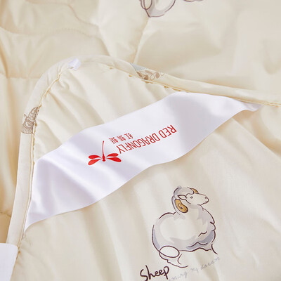 红蜻蜓 温馨羊毛被 HQT-2006 200×230cm×1 2800g