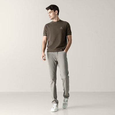 威可多衬衫怎么样（威可多男士短袖针织衫豆绿色175/92A男士针织衫体验效果好吗）