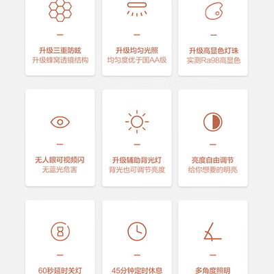 欧普照明（OPPLE）米格2S台灯 MT001-15X 15W